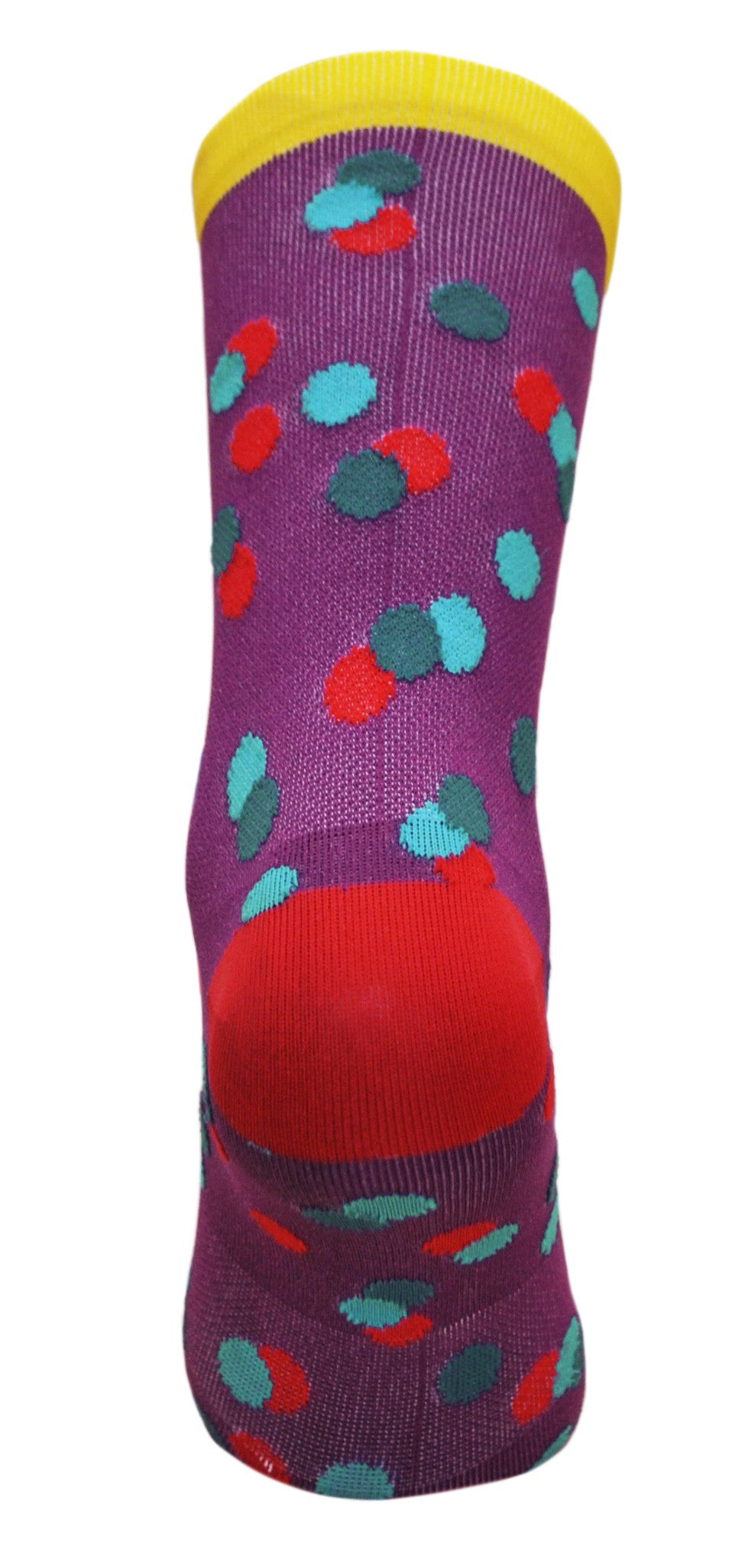 cinelli-caleido-dots-purple-chaussettes-v-lo image 2