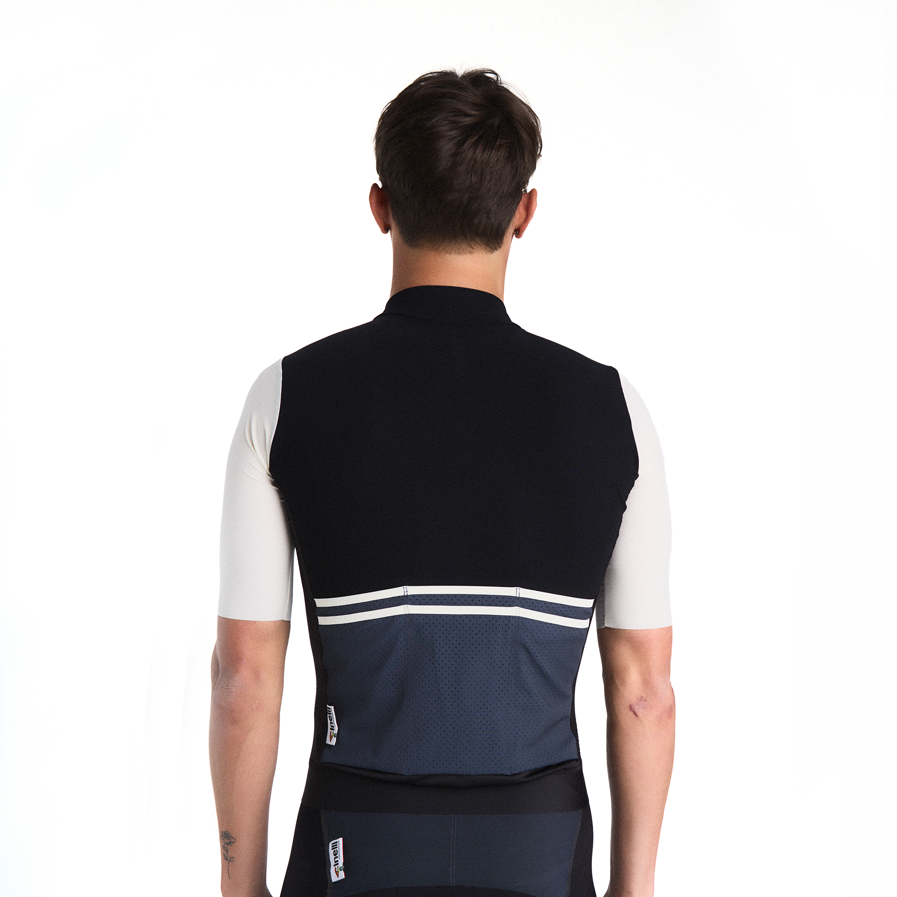 cinelli-supercorsa-maillot-v-lo-noir-et-blanc-homme image 7