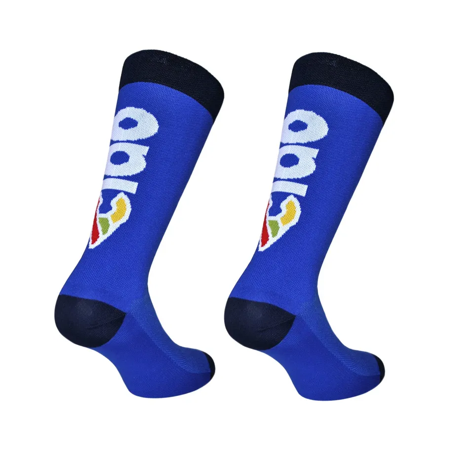 cinelli-ciao-blue-chaussettes-cyclisme image 1