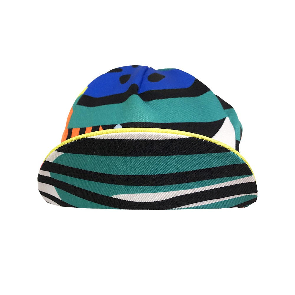 cinelli-art-program-casquette-cycliste-deep-love-dive-par-tarsila-schubert image 3