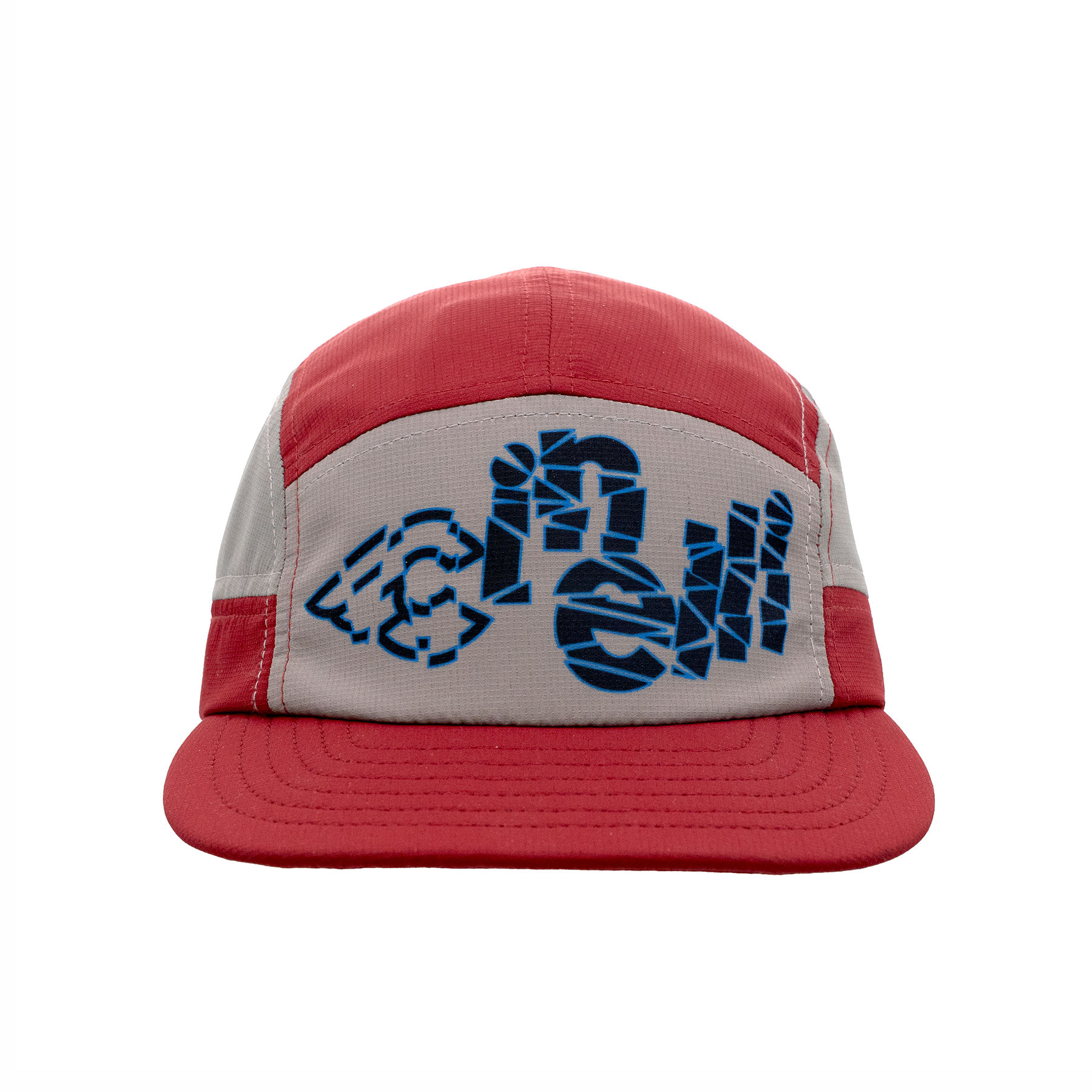 cinelli-tutto-tech-cap-broken-up-red-casquette-cycliste image 5