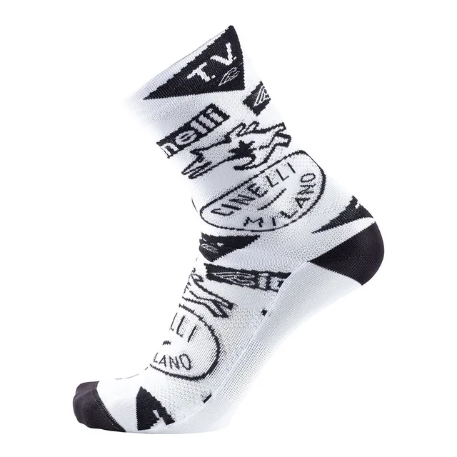 cinelli-tempo-granciclismo-white-chaussettes-cyclisme image 1
