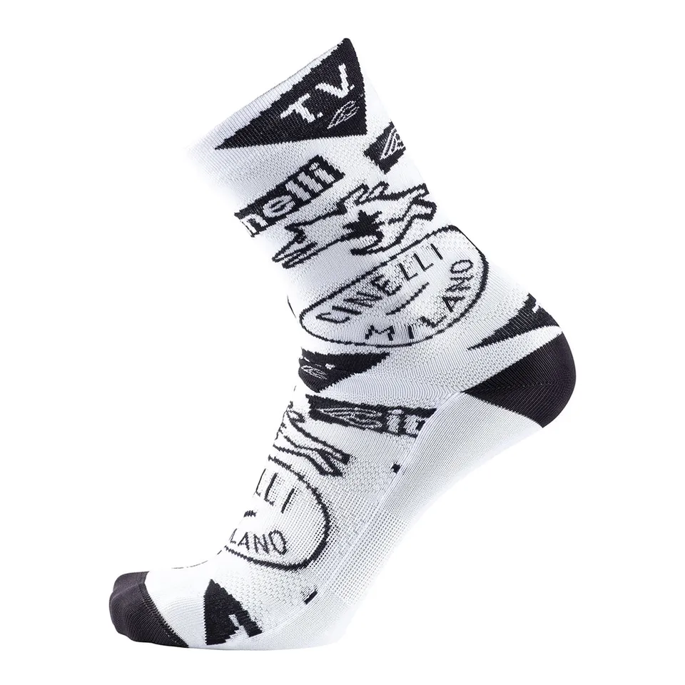 cinelli-tempo-granciclismo-white-chaussettes-cyclisme image 1