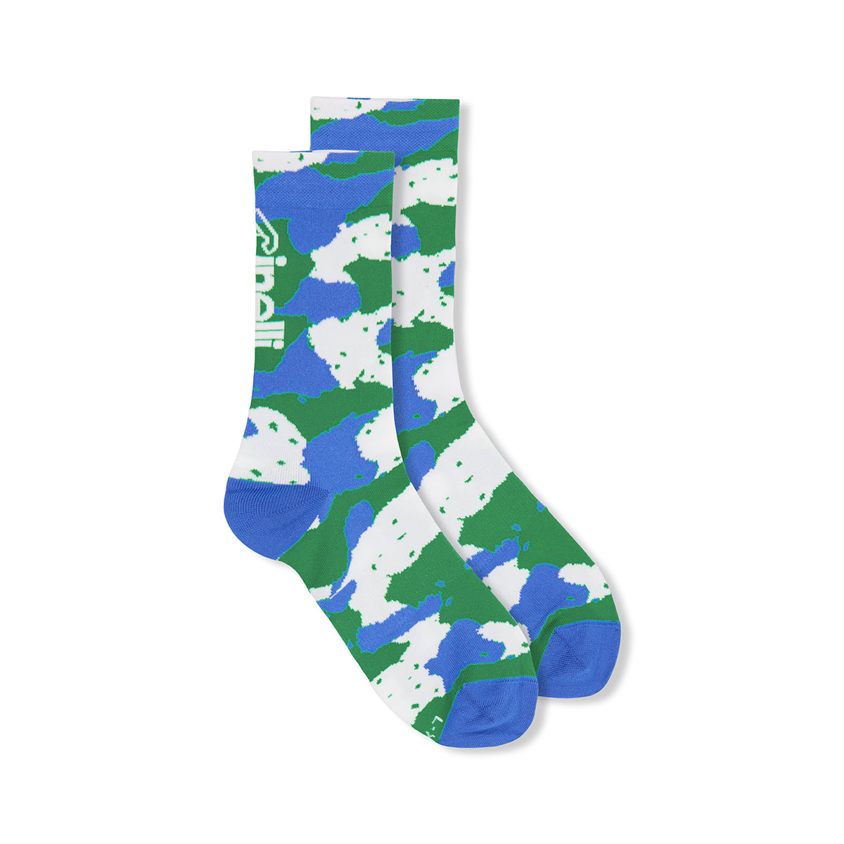 cinelli-chaussettes-cyclisme-global-cycling-vert image 1