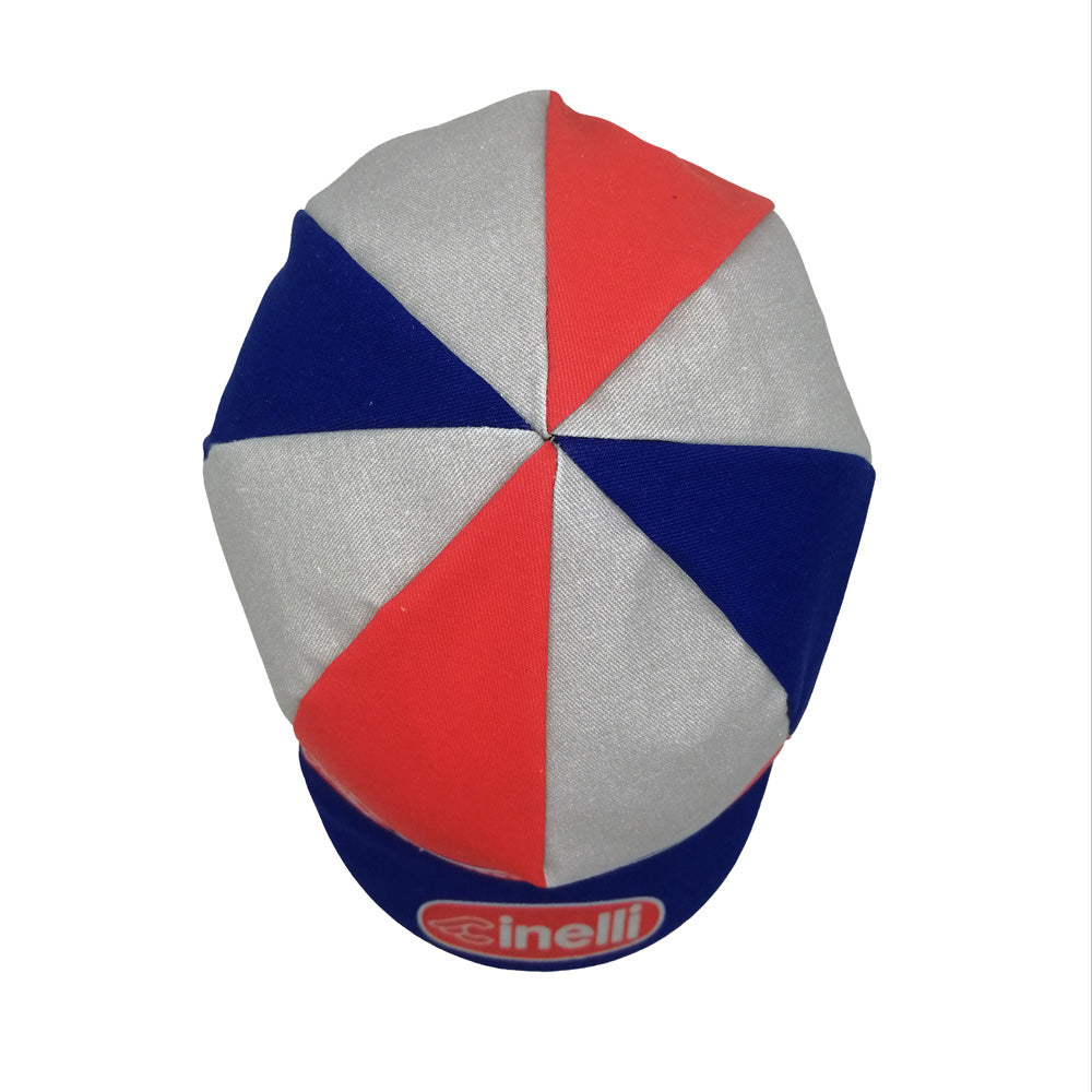 cinelli-cap-oval-red-and-blue-casquette-cycliste-made-in-italy image 4