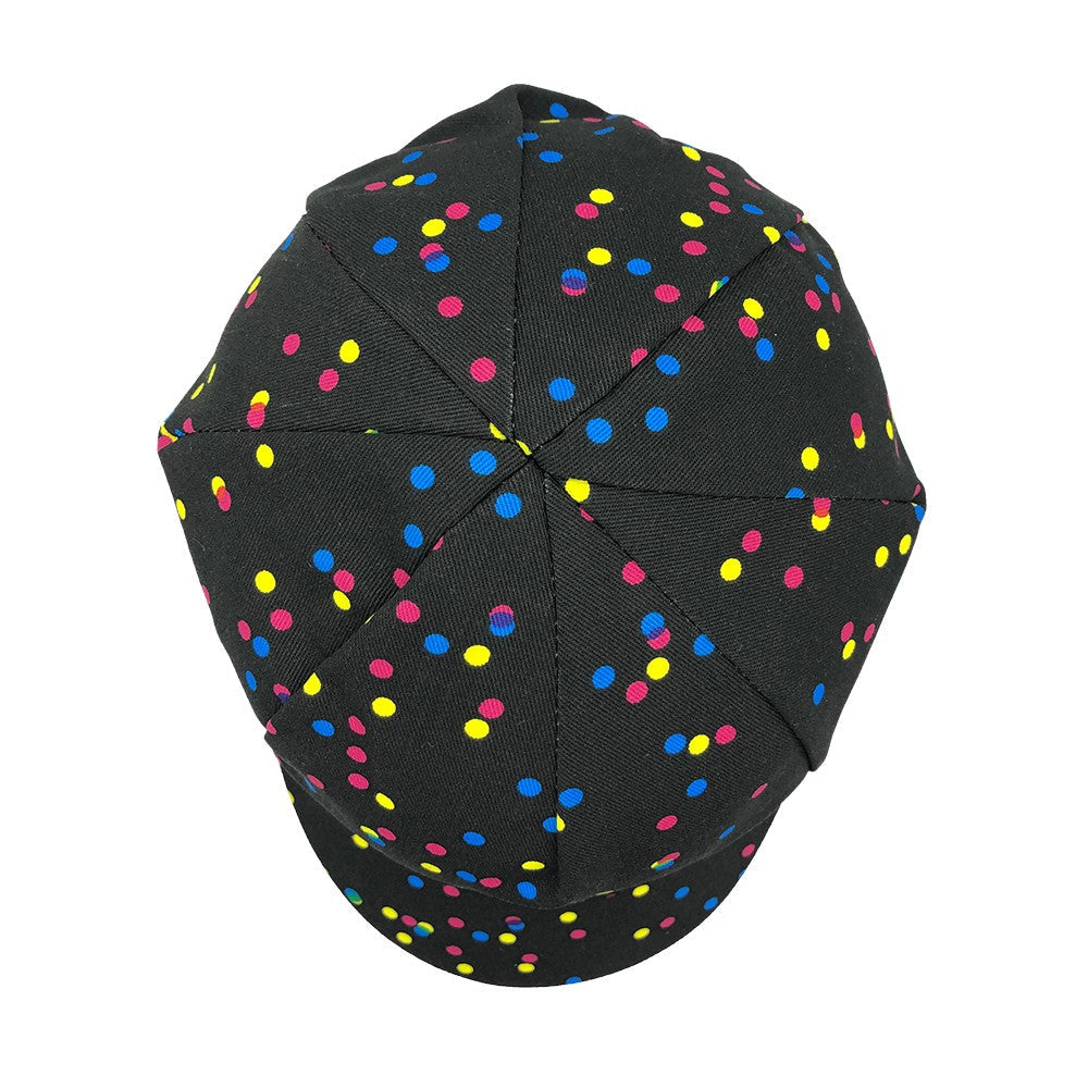 cinelli-caleido-dots-cap-casquette-cycliste image 4