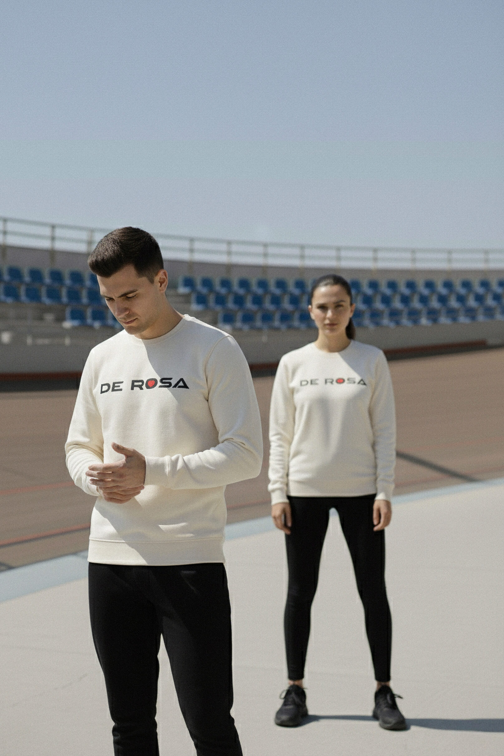 de-rosa-sweatshirt-crewneck-brod-coton-bio image 2