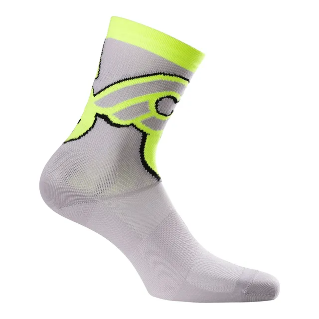 cinelli-chaussettes-cyclisme-tempo-nemo-oatmilk image 1