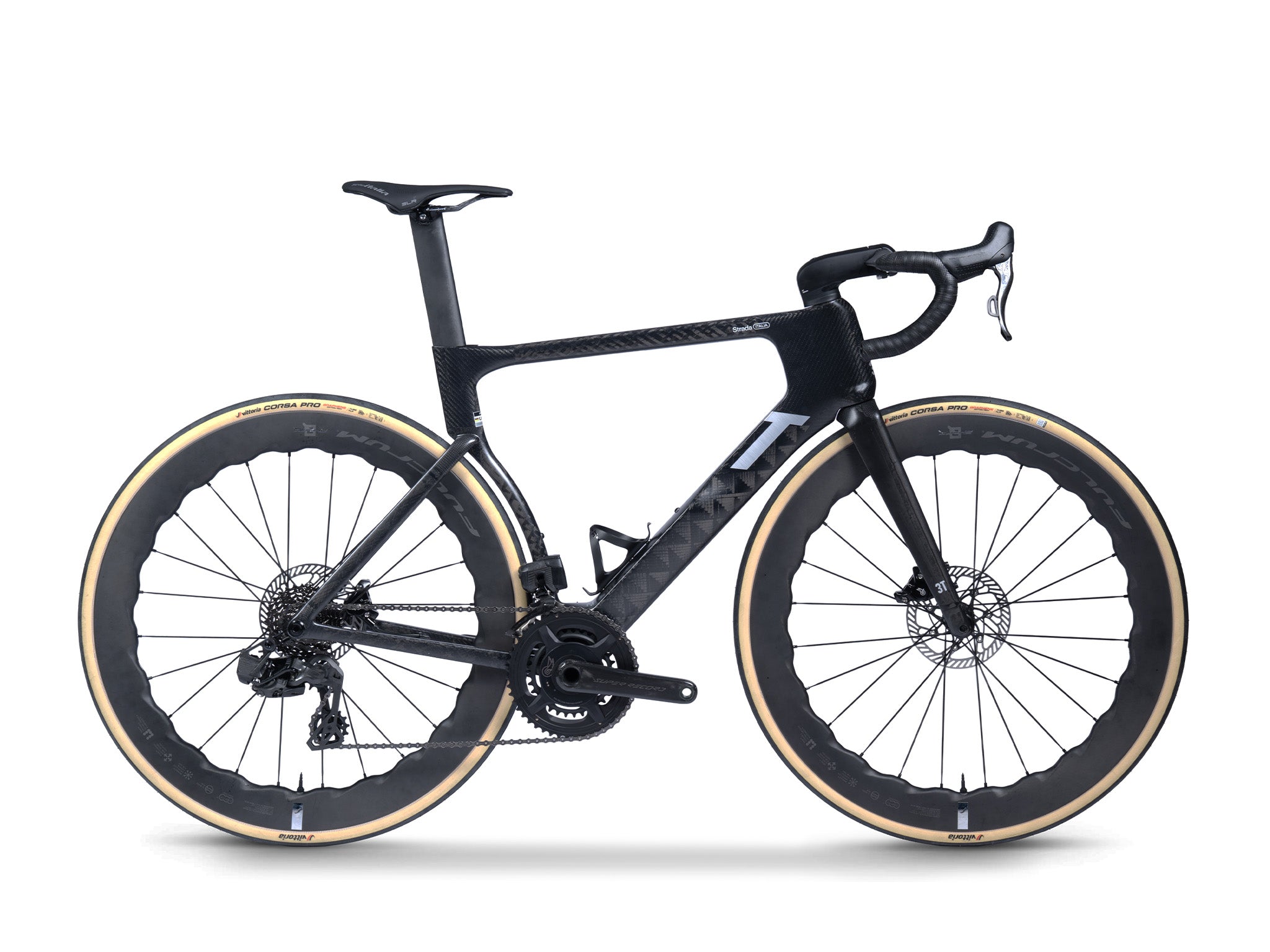 3t-strada-italia-super-record-pm-2x13-fulcrum-sharq-57-v-lo-route image 1