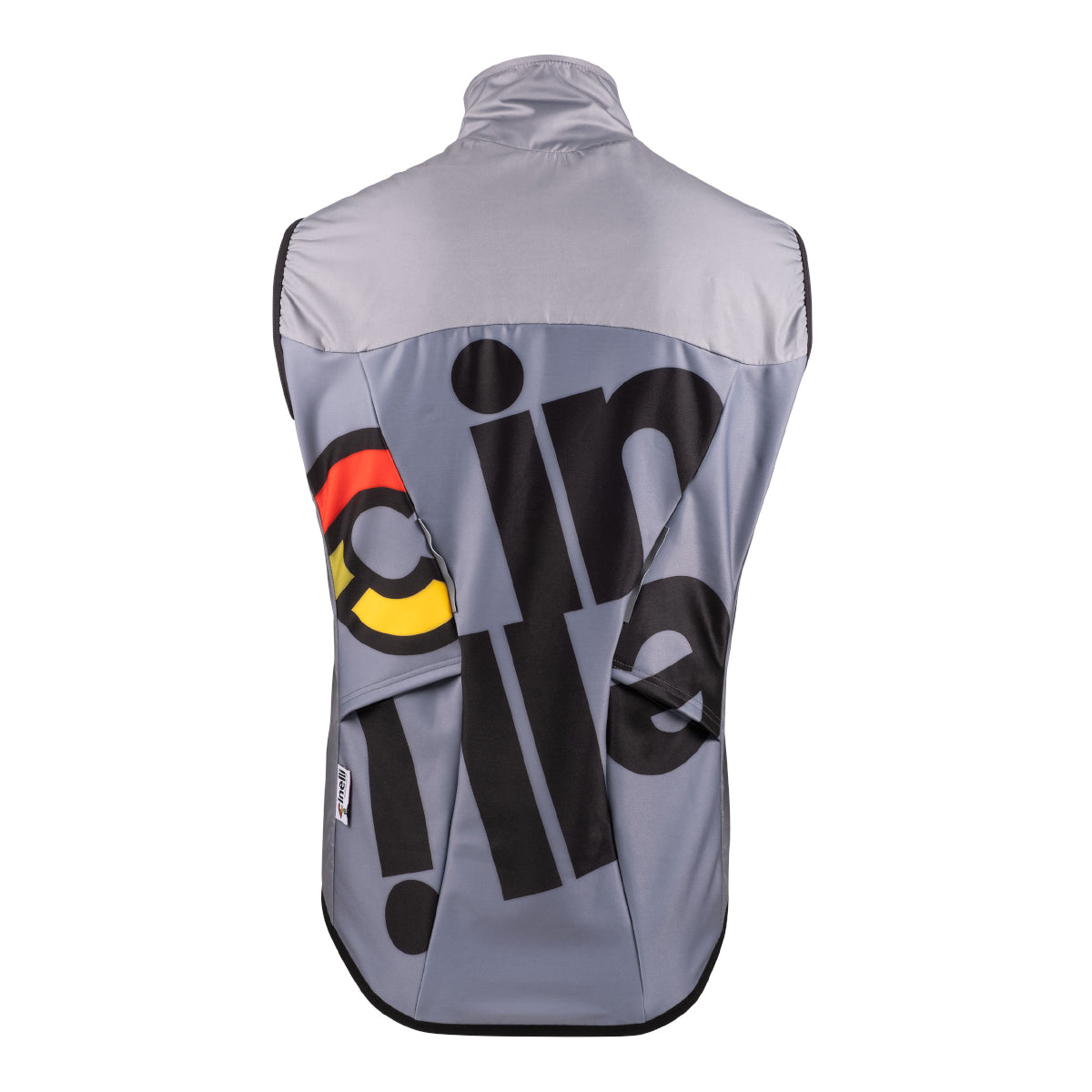 cinelli-tempo-nemo-gilet-hiver-coupe-vent-gris-ciment image 2