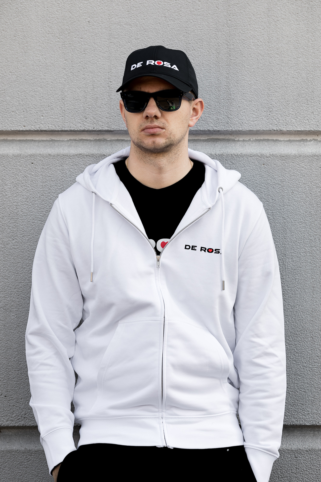 de-rosa-2026-zip-hoodie-coton-320-g-m image 3