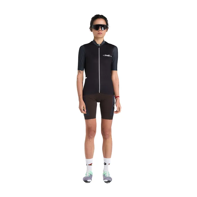 cinelli-tempo-maillot-cycliste-femme-noir image 1