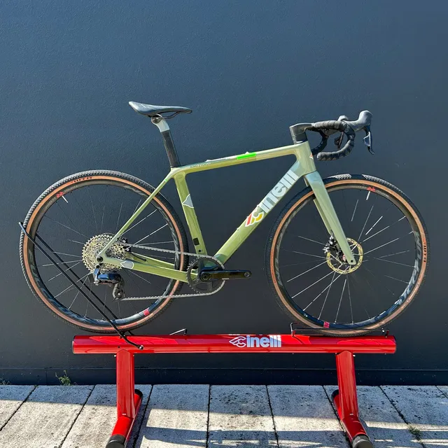 cinelli-king-zydeco-ii-sage-rover-v-lo-gravel-sram-rival-xplr-etap-46s image 1